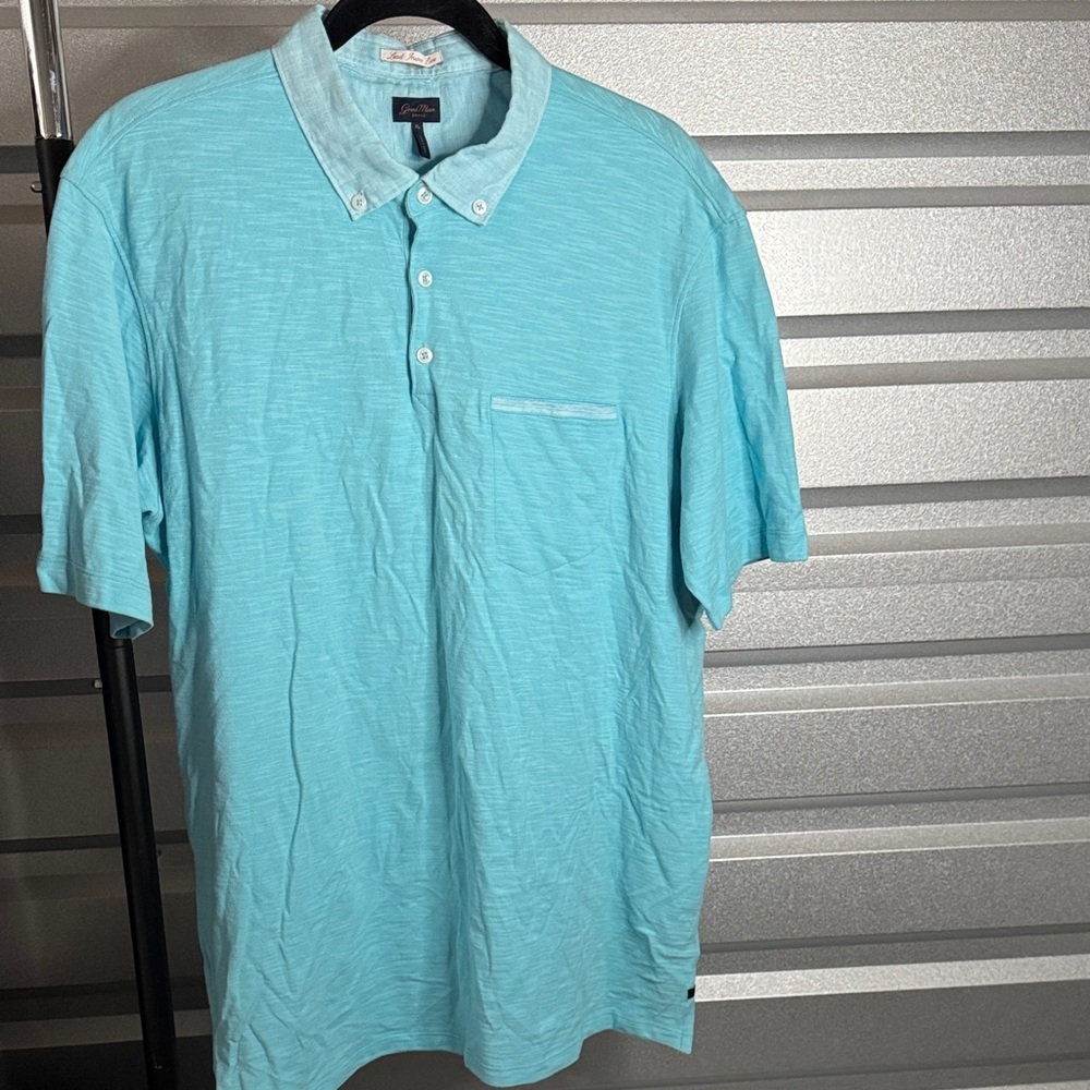 Good Man Brand Blue Polo Xl